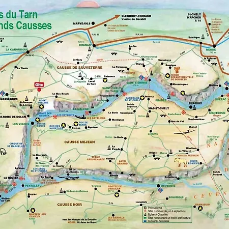 Nature, Causses Et Gorges - Le Relais Apartment